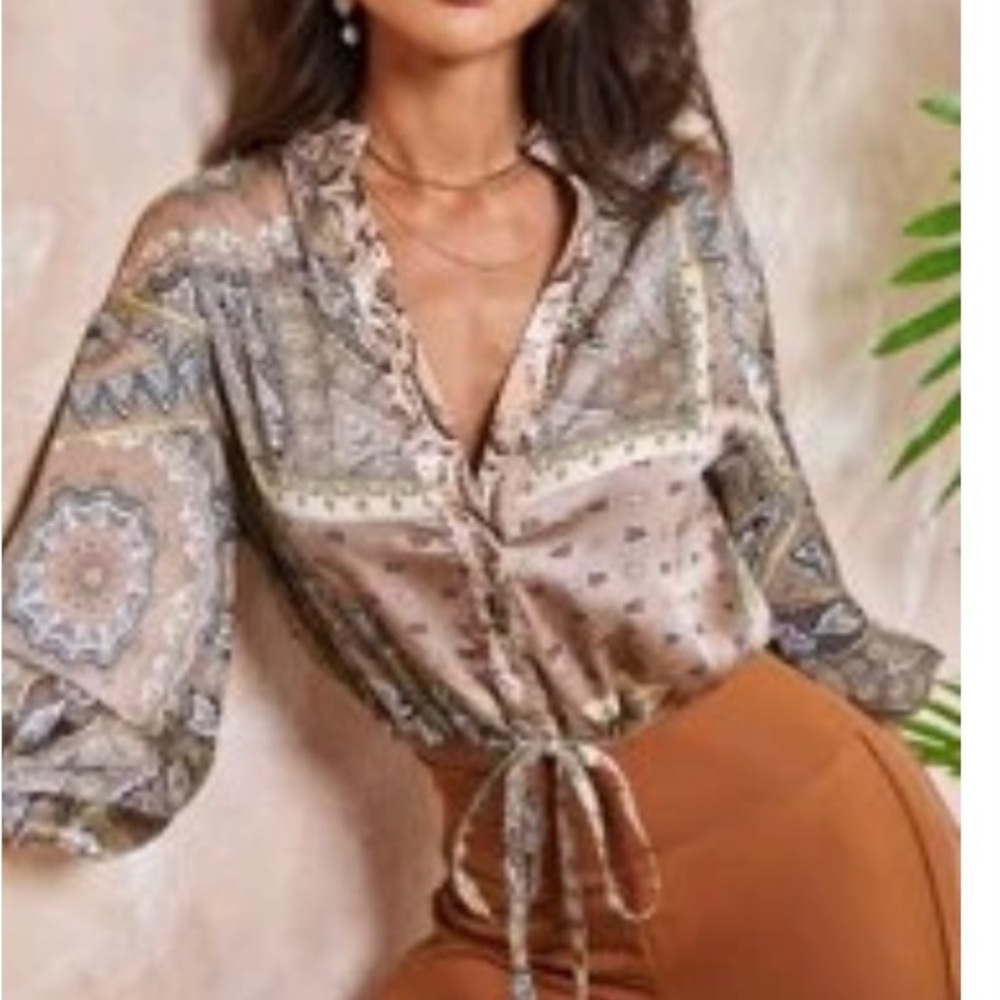 Stain blouse